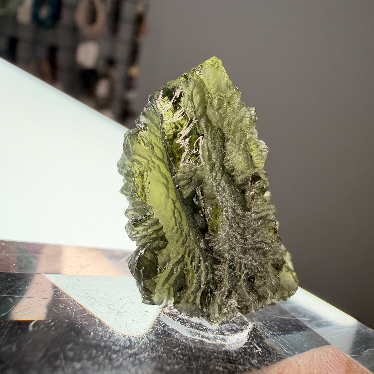Moldavite Raw Specimen #M4