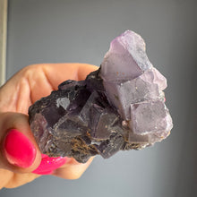 Purple Fluorite Cluster Crystal Specimen