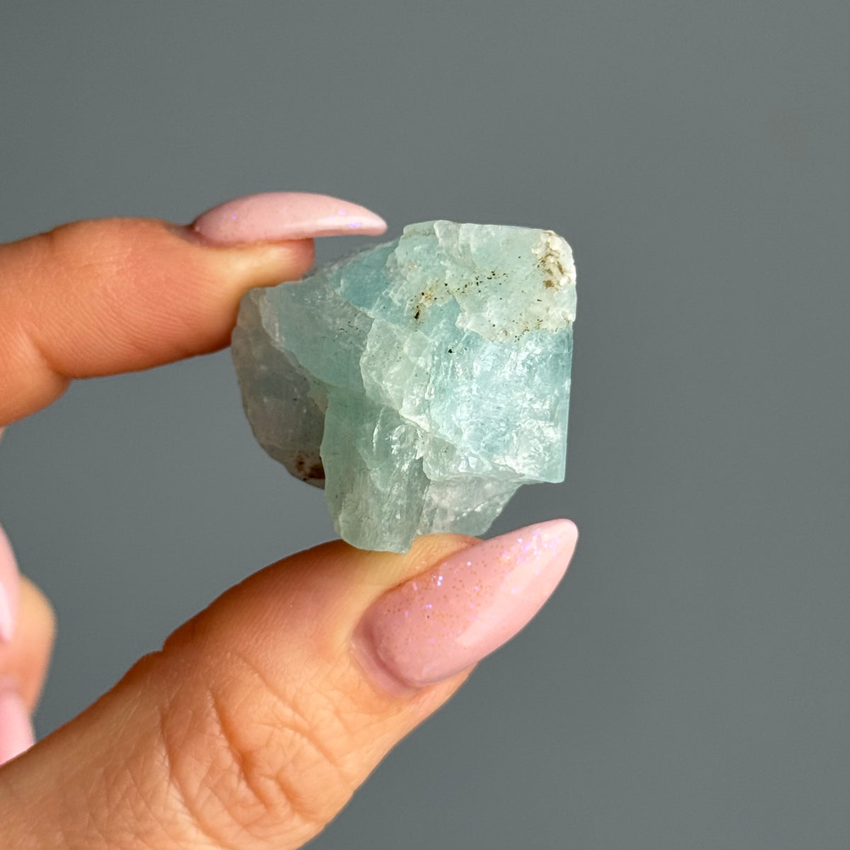 Aquamarine Beryl Crystal Specimen – Wholehearted Crystal Creations