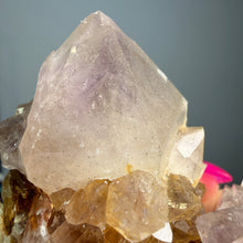 Spirit Quartz (Smoky Ametrine) Raw Crystal Specimen