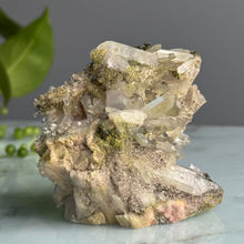 Epidote + Chlorite in Quartz Specimen #13