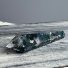 Moss Agate Crystal Wand Specimen – Wholehearted Crystal Creations