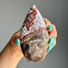 Banded Agate (Mexican) Flame Specimen