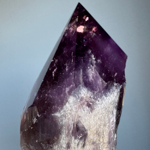 Amethyst (Elestial Dragon’s Tooth) Crystal Specimen AS333 – Wholehearted Crystal Creations