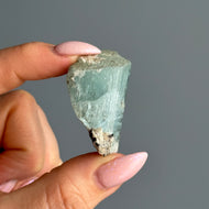 Aquamarine Beryl Crystal Specimen – Wholehearted Crystal Creations