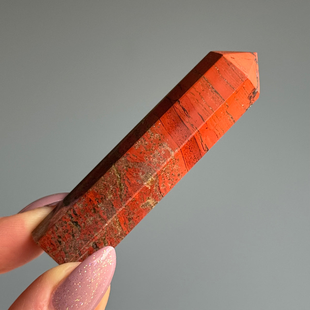 Red Jasper Crystal Tower Specimen – Wholehearted Crystal Creations