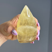 Citrine (heat-enhanced) Flame specimen