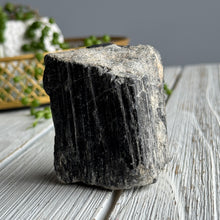 Black Tourmaline Raw Stone Specimen