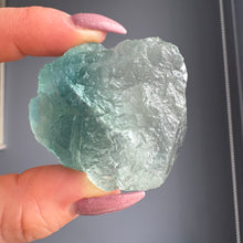 Blue (Aqua) Etched Fluorite Specimen