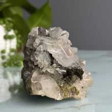 Epidote + Chlorite in Quartz Specimen #1