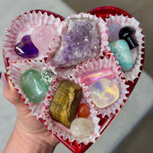 Heart Box of Crystals / Valentines Day / Love Day