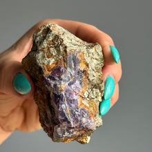 RARE Pyrite + Fluorite Raw Crystal Specimen