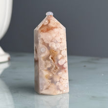 Flower Agate Tower Specimen