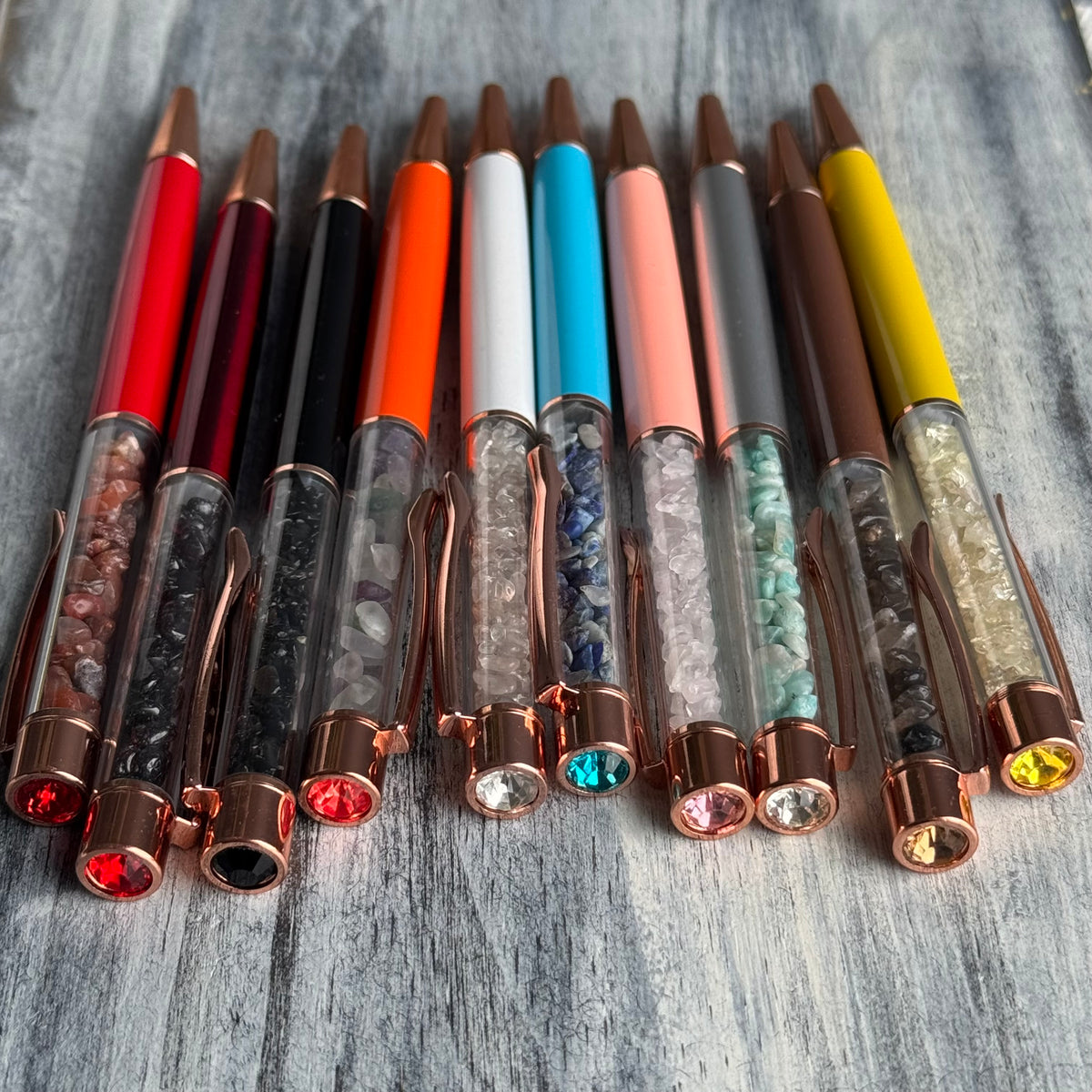 Crystal Specimen Pens – Wholehearted Crystal Creations