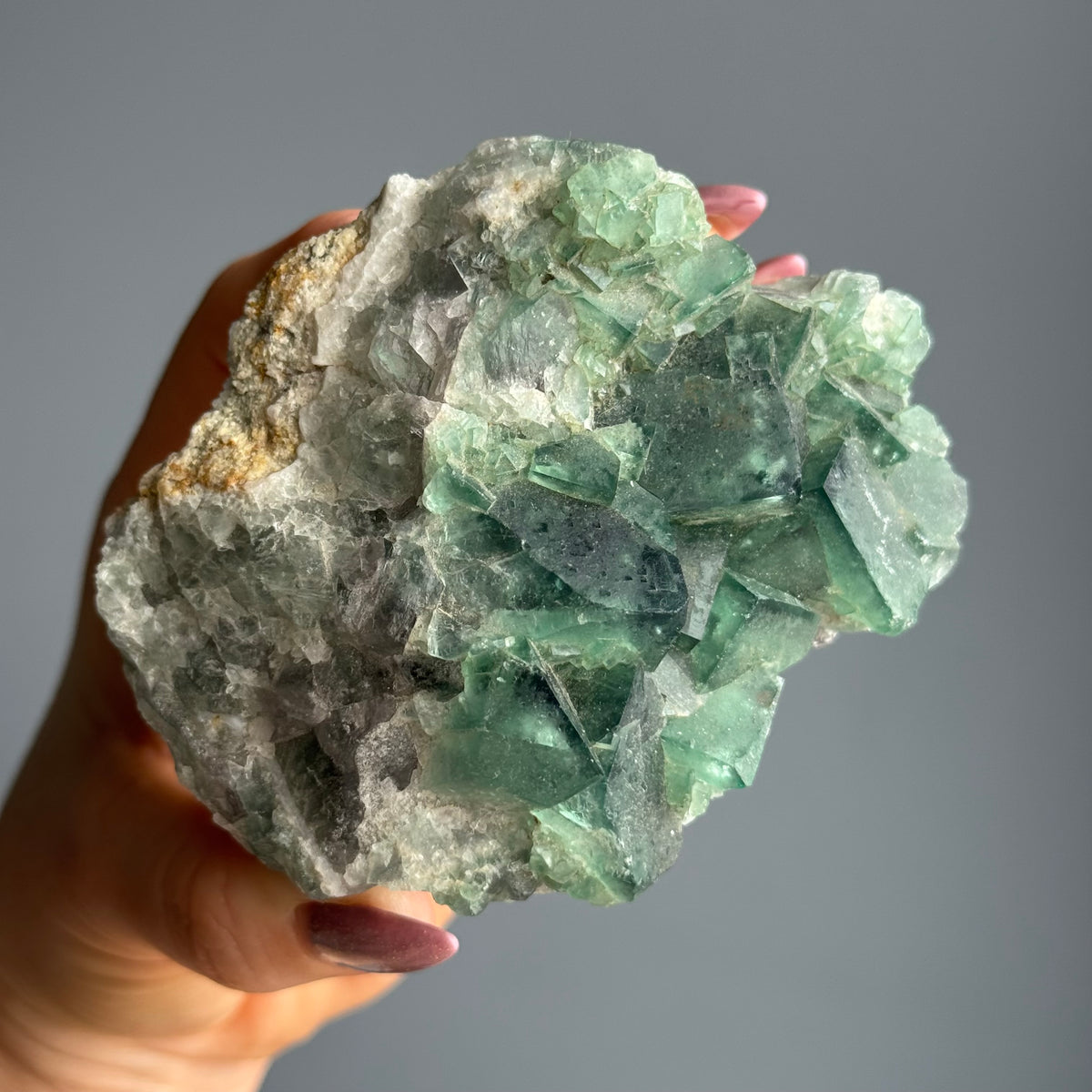 Green Cubic Fluorite Raw Crystal Specimen – Wholehearted Crystal Creations