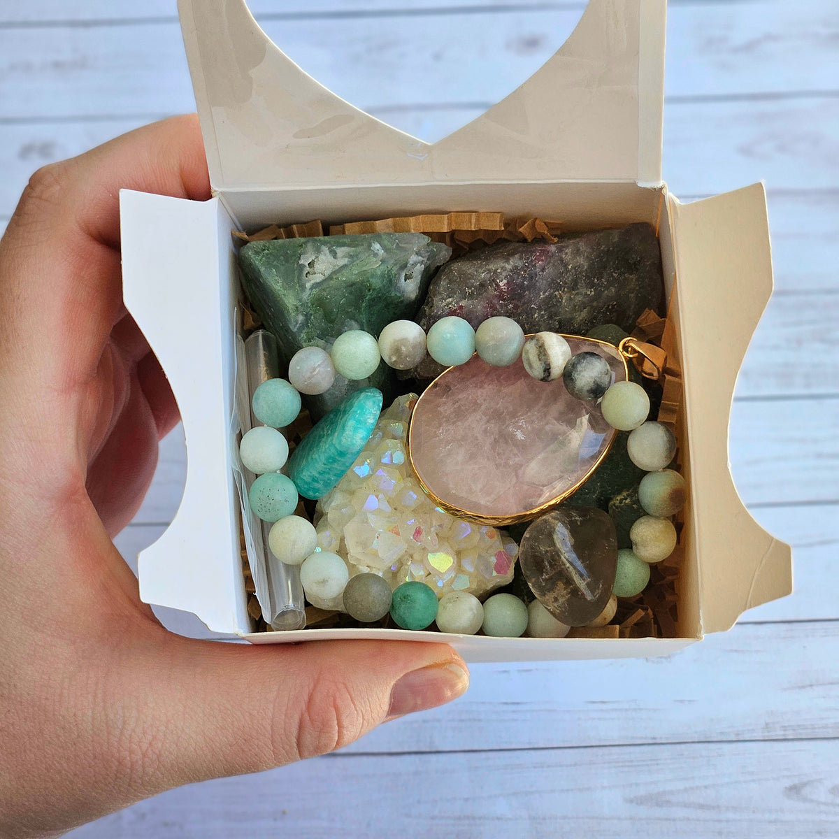 Self Love Enlightenment Crystal Specimen Gift Set – Wholehearted Crystal Creations