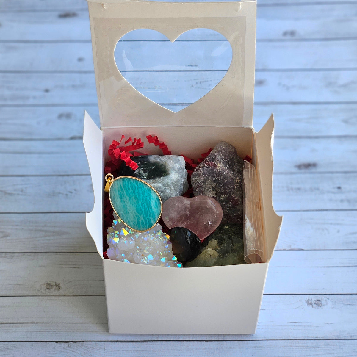 Self Love Enlightenment Crystal Specimen Gift Set – Wholehearted Crystal Creations