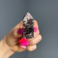Eudialyte Tower Crystal Specimen – Wholehearted Crystal Creations
