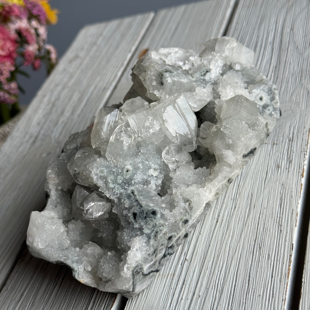 Apophyllite Raw Crystal Specimen AR150 – Wholehearted Crystal Creations