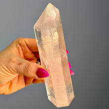 Pink Lithium Quartz (Rare) Crystal Tower Specimen PLQ#35