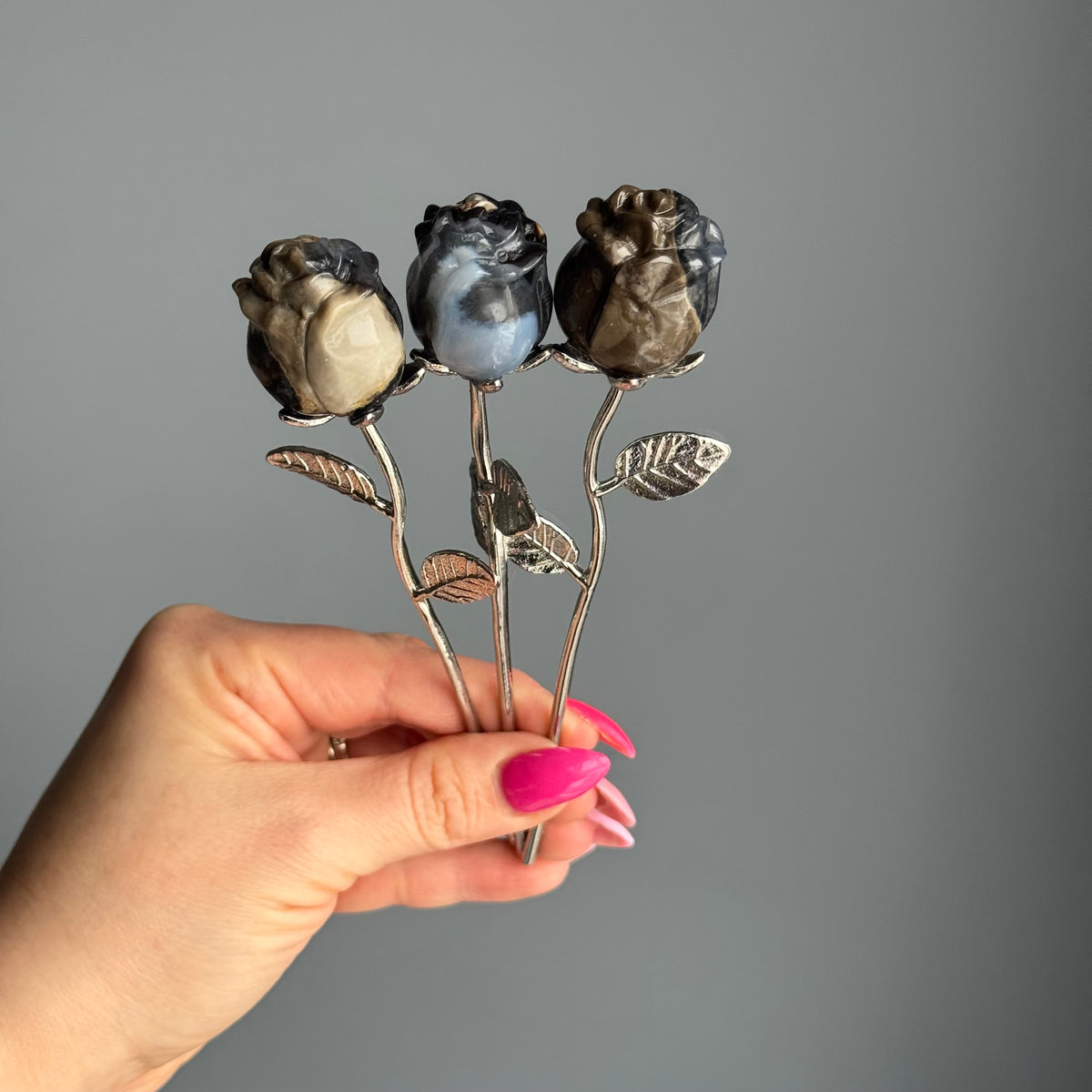 Rose Carving Specimen (Choose Your Material)