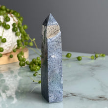 Blue Coral Tower Specimen