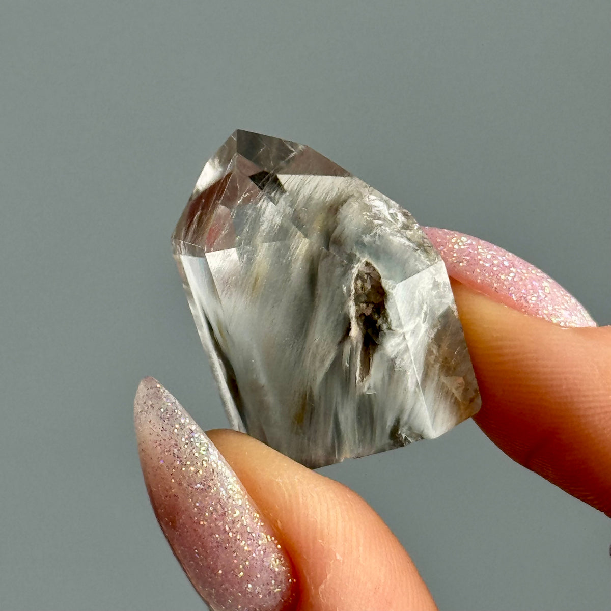 Blue Tara Quartz Crystal Specimen – Wholehearted Crystal Creations