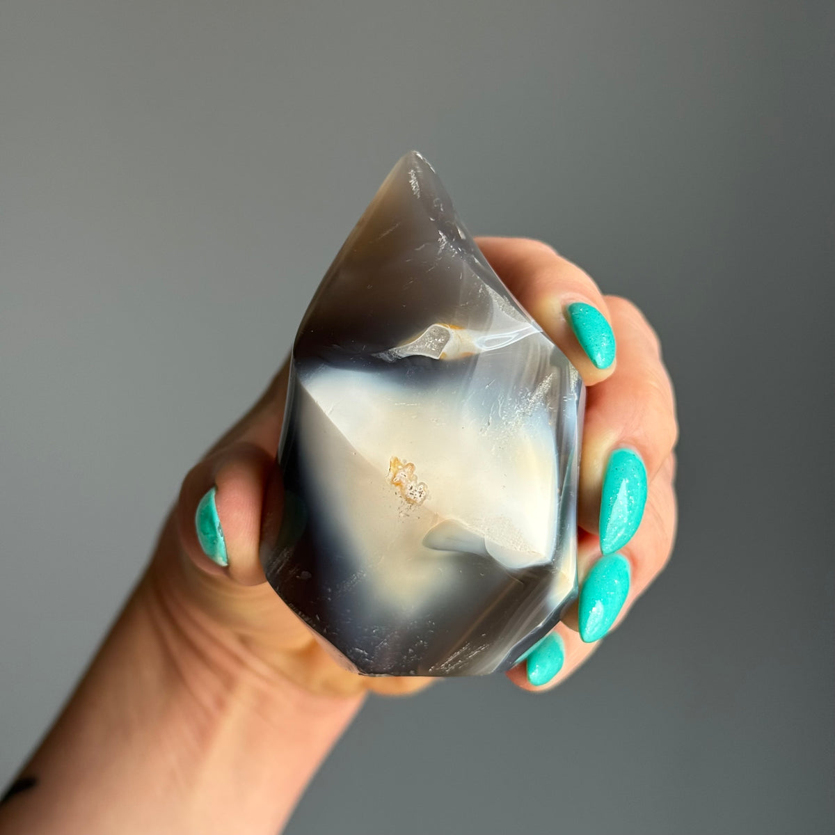 Orca Agate Swirl Flame Crystal Specimen – Wholehearted Crystal Creations