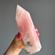 Rose Quartz Tower Crystal Specimen