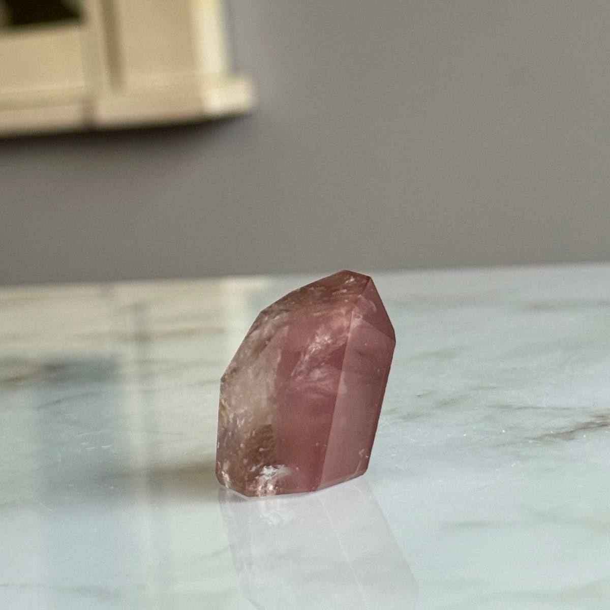 Pink Lithium Quartz (Rare) Crystal Tower Specimen PLQ#12 – Wholehearted Crystal Creations