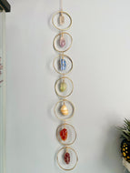 7 Chakra Crystal Hanger Decor Wire Wrapped Specimens – Wholehearted Crystal Creations