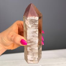 Pink Lithium Quartz (Rare) Crystal Tower Specimen PLQ#33