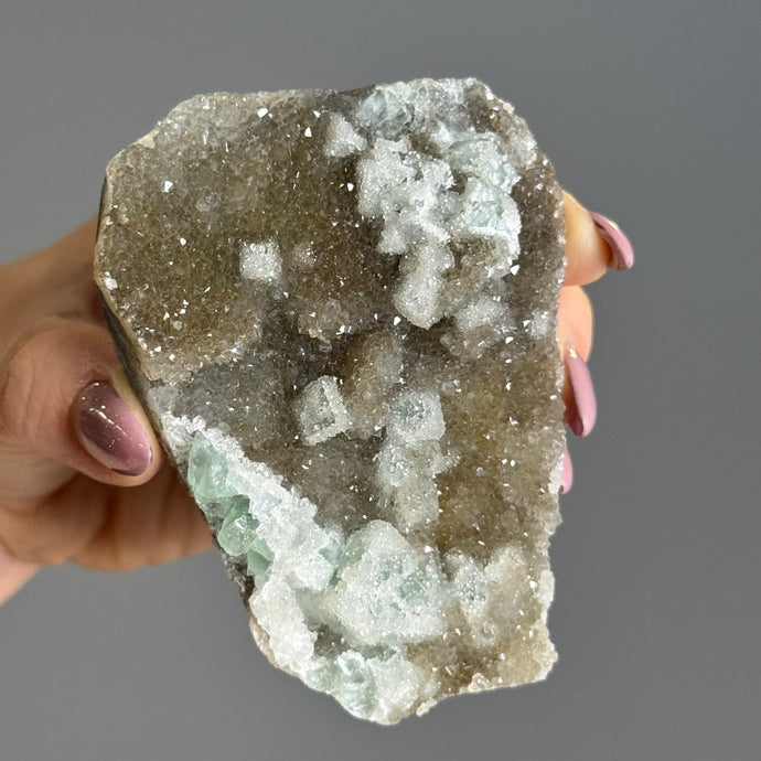Sugar Cubic Fluorite Specimen