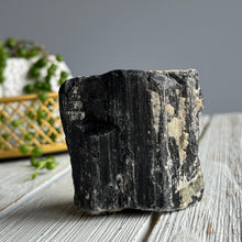 Black Tourmaline Raw Stone Specimen