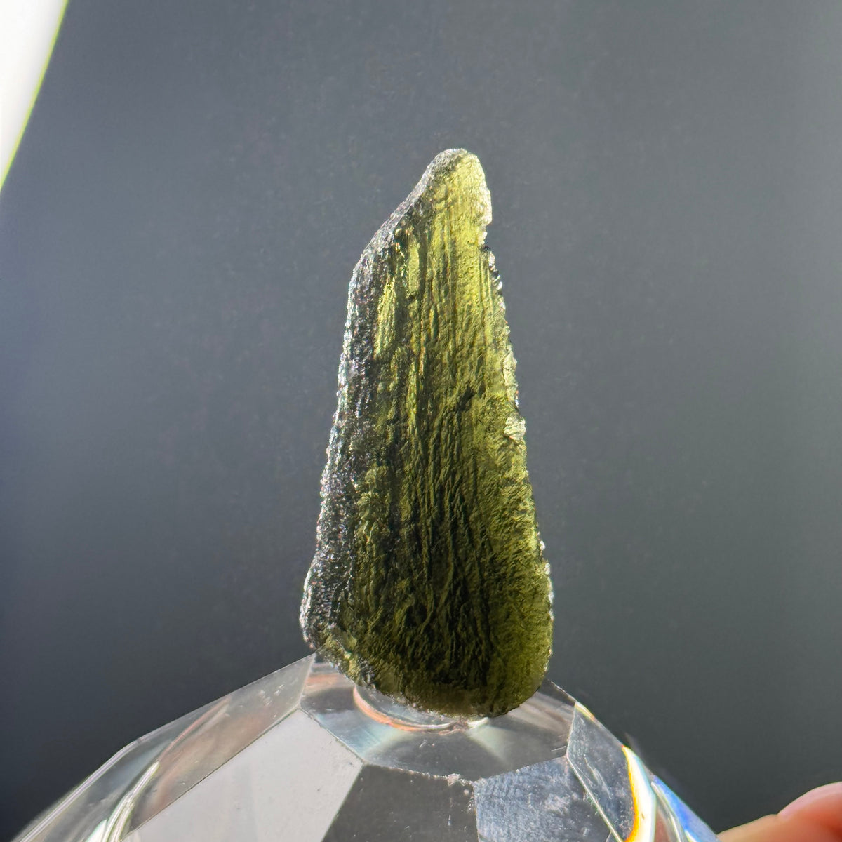Moldavite Crystal Specimen – Wholehearted Crystal Creations