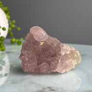 Botryoidal Purple Stepped Fluorite Crystal Specimen – Wholehearted Crystal Creations