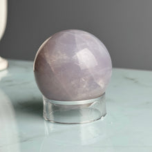 Blue Rose Quartz Sphere Specimen