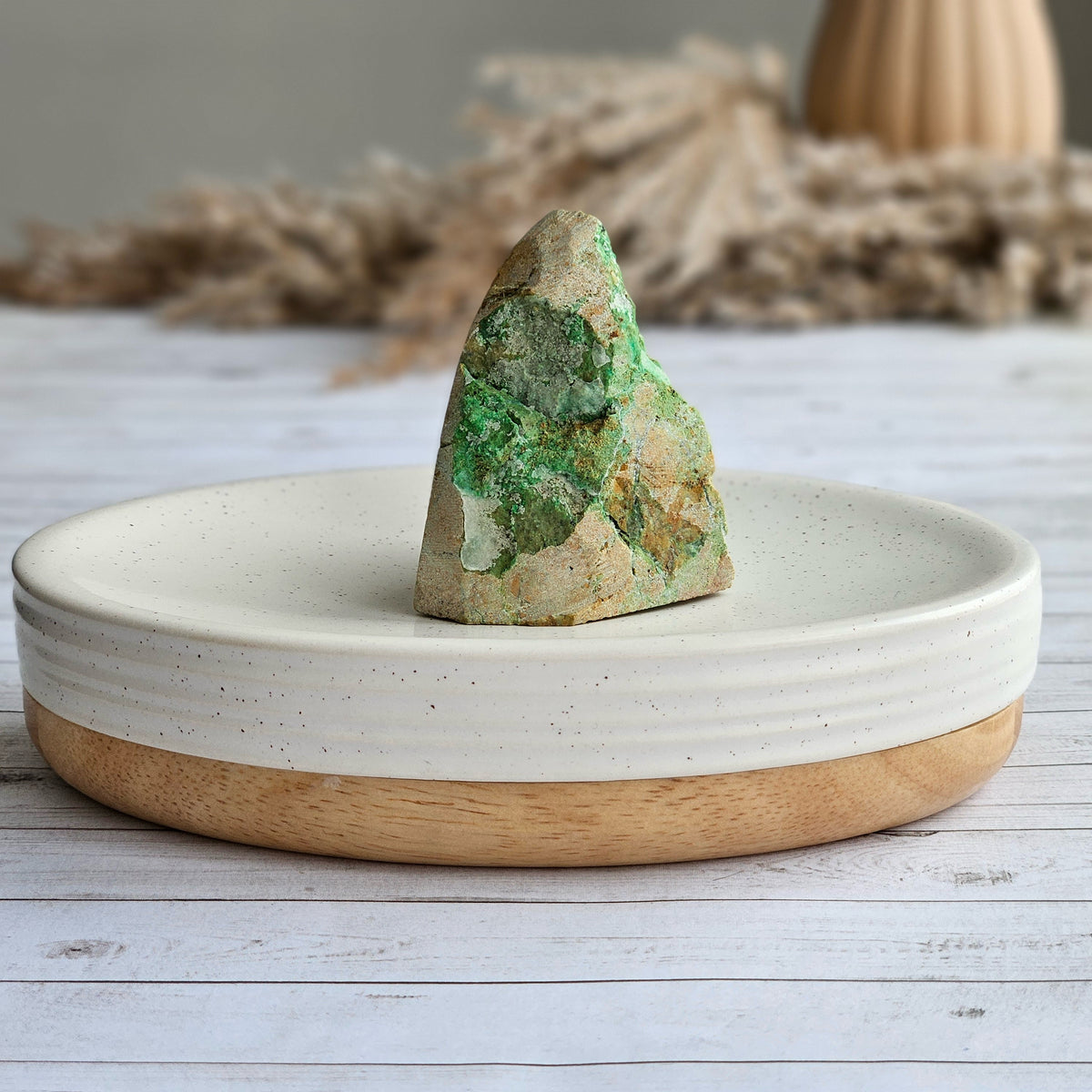 Chrysoprase Crystal Specimen – Wholehearted Crystal Creations