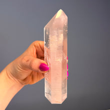 Pink Lithium Quartz (Rare) Crystal Tower Specimen PLQ#35