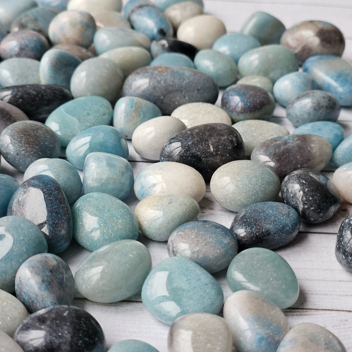 Trolleite Small Tumbled Pocket Stone Specimen – Wholehearted Crystal Creations