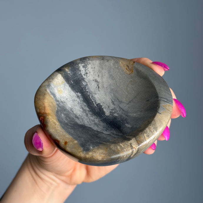 Polychrome Jasper Bowl Specimen (PJ02)