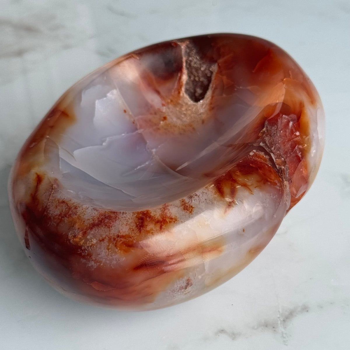 Carnelian Crystal Bowl Specimen – Wholehearted Crystal Creations