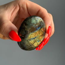 Hayley's Labradorite Palm Stone Specimen