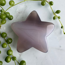 Agate (Grey) Star Carving Specimen