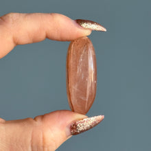 Hematoid (Fire) Quartz Palm Stone Crystal Specimen