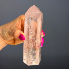 Pink Lithium Quartz (Rare) Crystal Tower Specimen PLQ#36