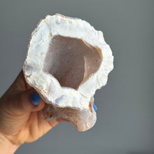 Orca Agate Druzy Geode Specimen