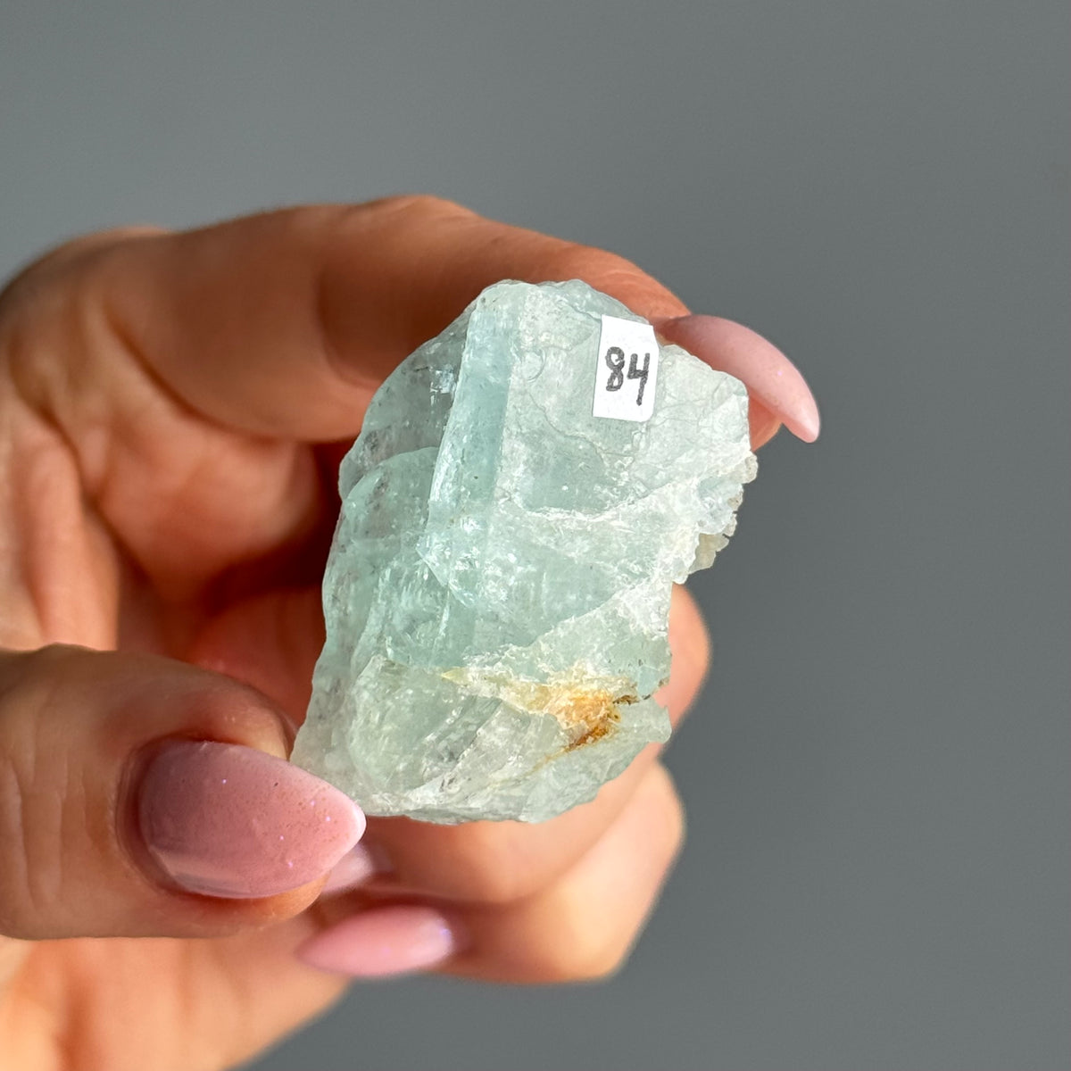 Aquamarine Beryl Crystal Specimen – Wholehearted Crystal Creations