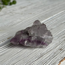 Etched Purple Fluorite Crystal Specimen