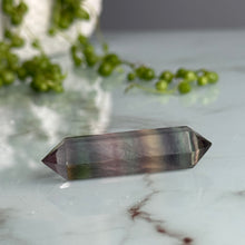 Rainbow Fluorite Double Terminated Crystal Specimen – Wholehearted Crystal Creations